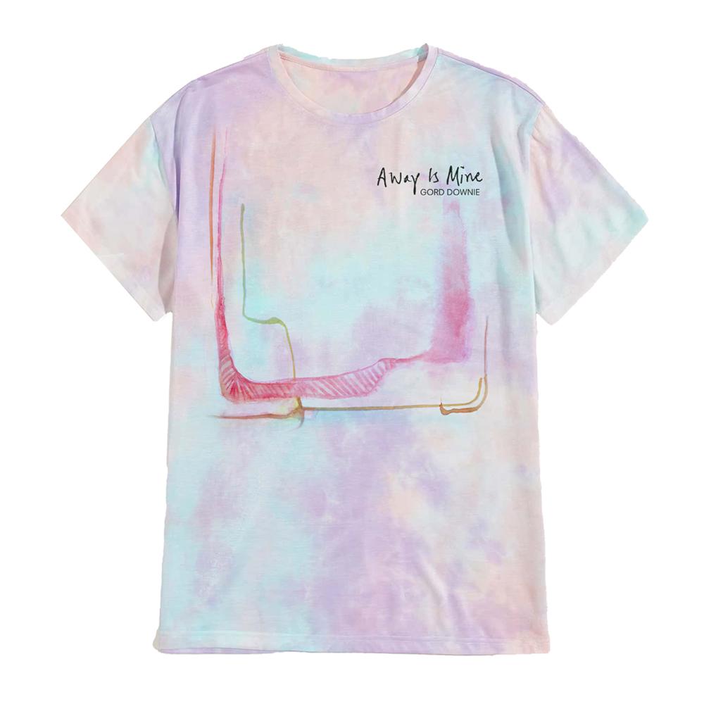 GORD DOWNIE Away Is Mine Tie-Dye T-Shirt