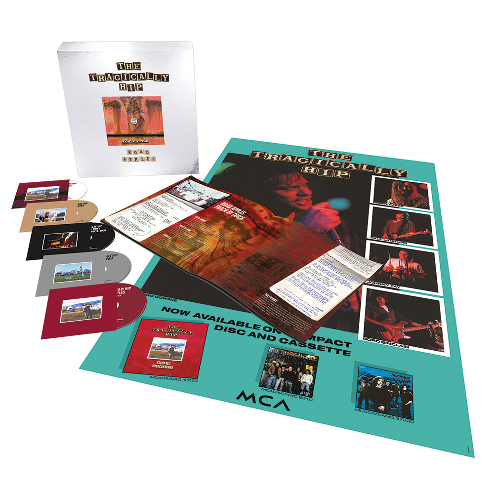 THE TRAGICALLY HIP Road Apples CD Box Set