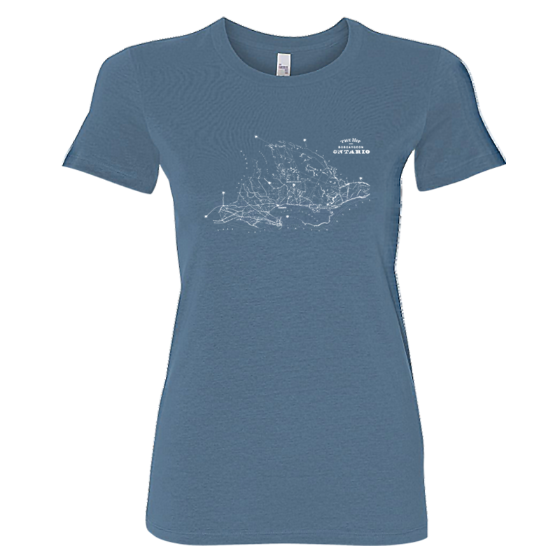 THE TRAGICALLY HIP Bobcaygeon Ladies T-Shirt