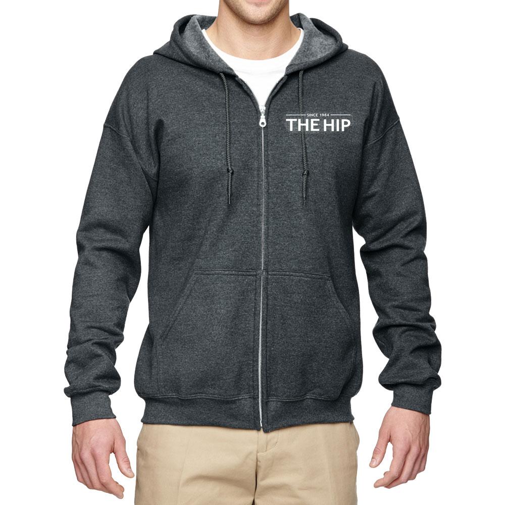 THE TRAGICALLY HIP Crest Zip Hoodie