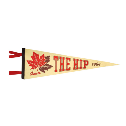 The Hip 1984 Triangle Pennant