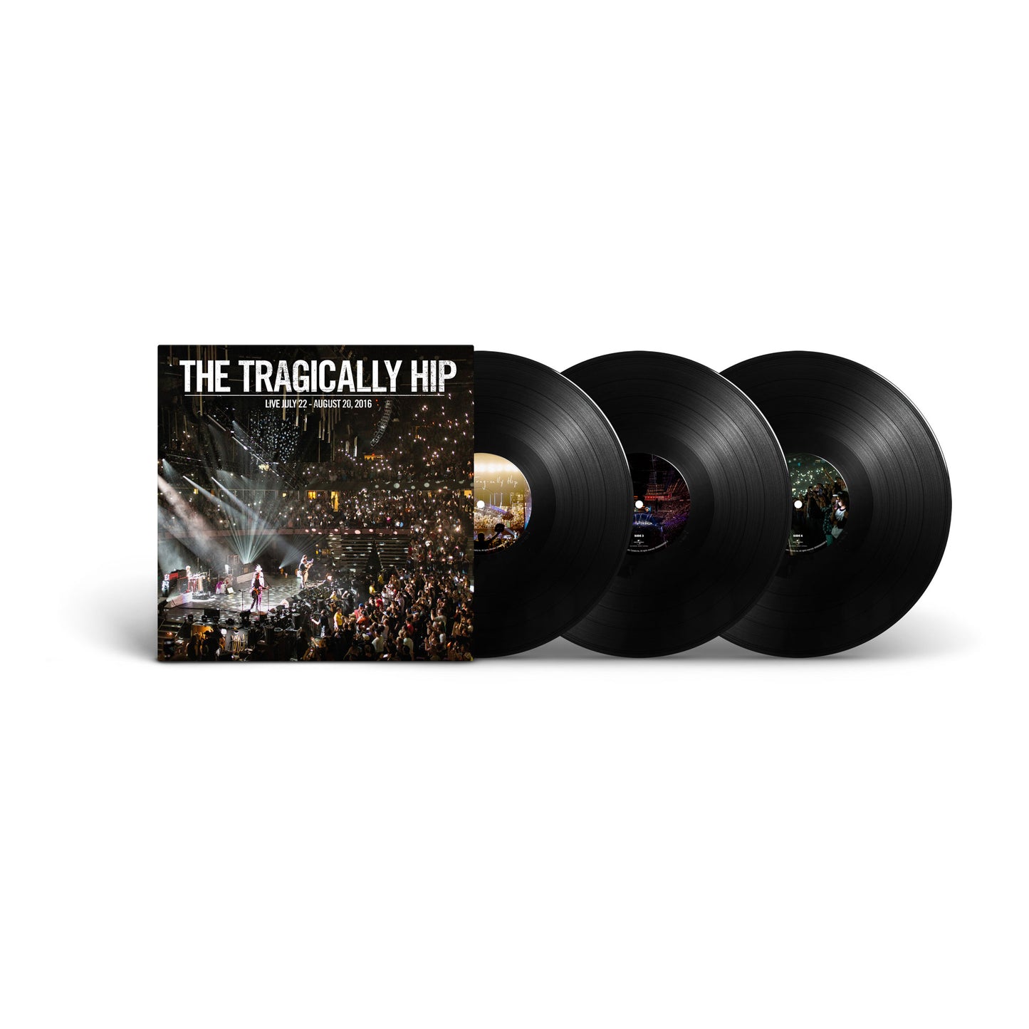 THE TRAGICALLY HIP Live July 22 – August 20, 2016 Vinyl - 3 LP