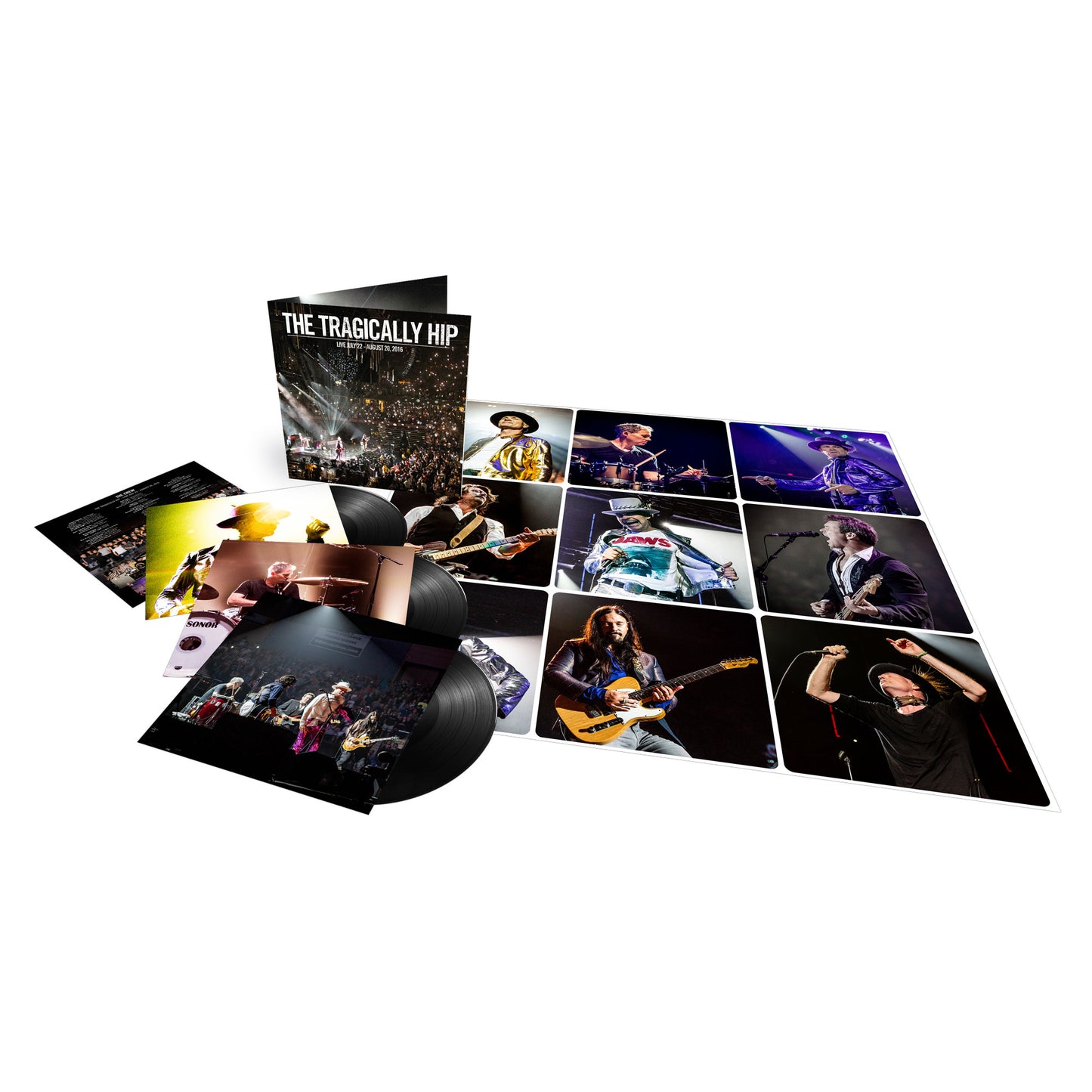 THE TRAGICALLY HIP Live July 22 – August 20, 2016 Vinyl - 3 LP
