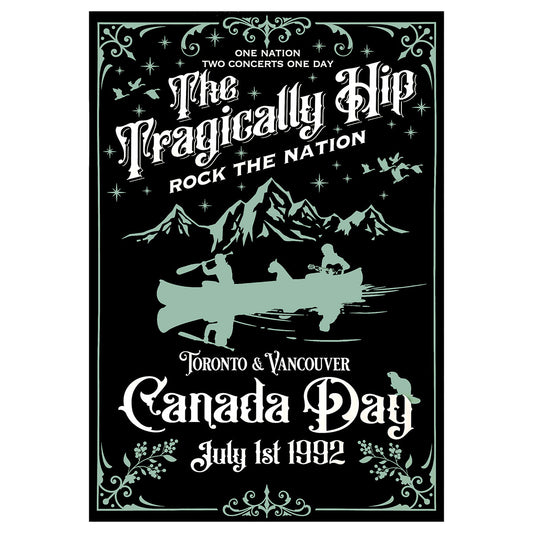 THE TRAGICALLY HIP Reimagined Poster