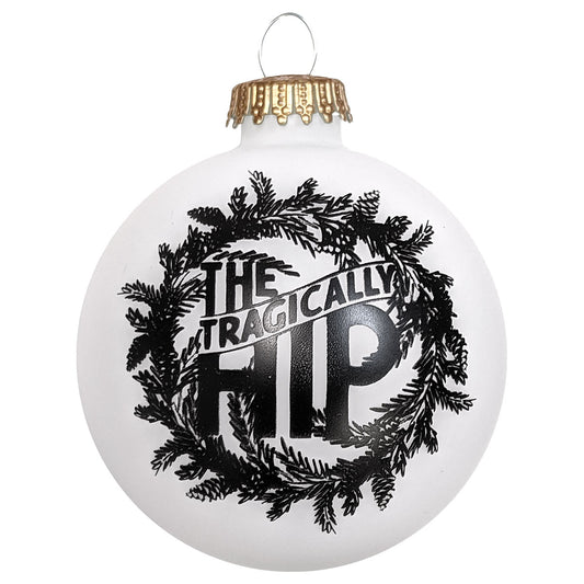 THE TRAGICALLY HIP White Wreath Ornament
