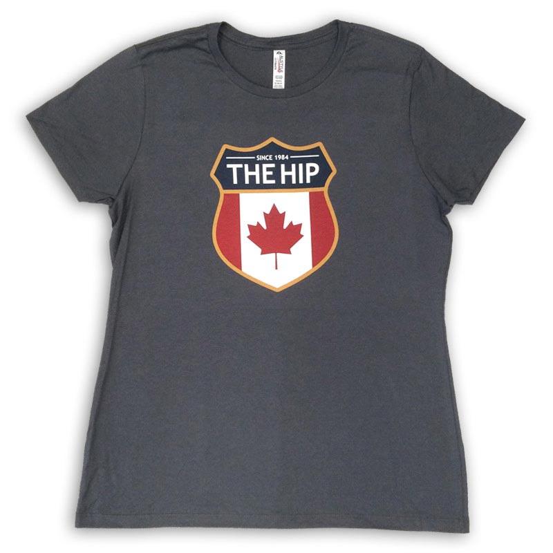 THE TRAGICALLY HIP Crest Ladies T-Shirt