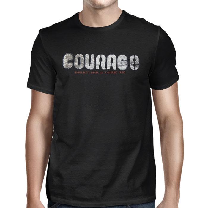 THE TRAGICALLY HIP Black Courage T-shirt
